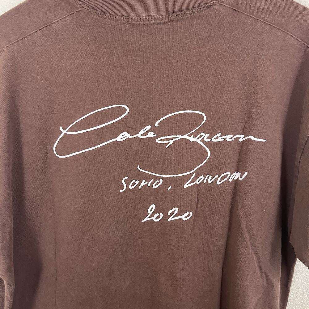 Cole Buxton Soho London 2020 Graphic T-Shirt Men’s M Medium Brown - Picture 4 of 8